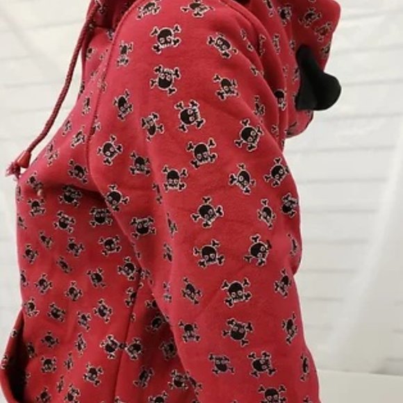 New Glitter Skull & Crossbone Hoodie - Picture 9 of 13